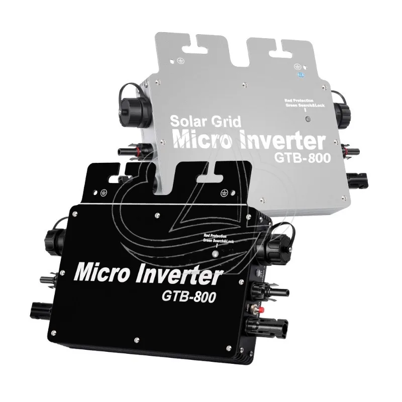 Smart Solar Micro Inverter Built-in WiFi Tuya Module, Remote Power Generation Monitoring Via Mobile APP