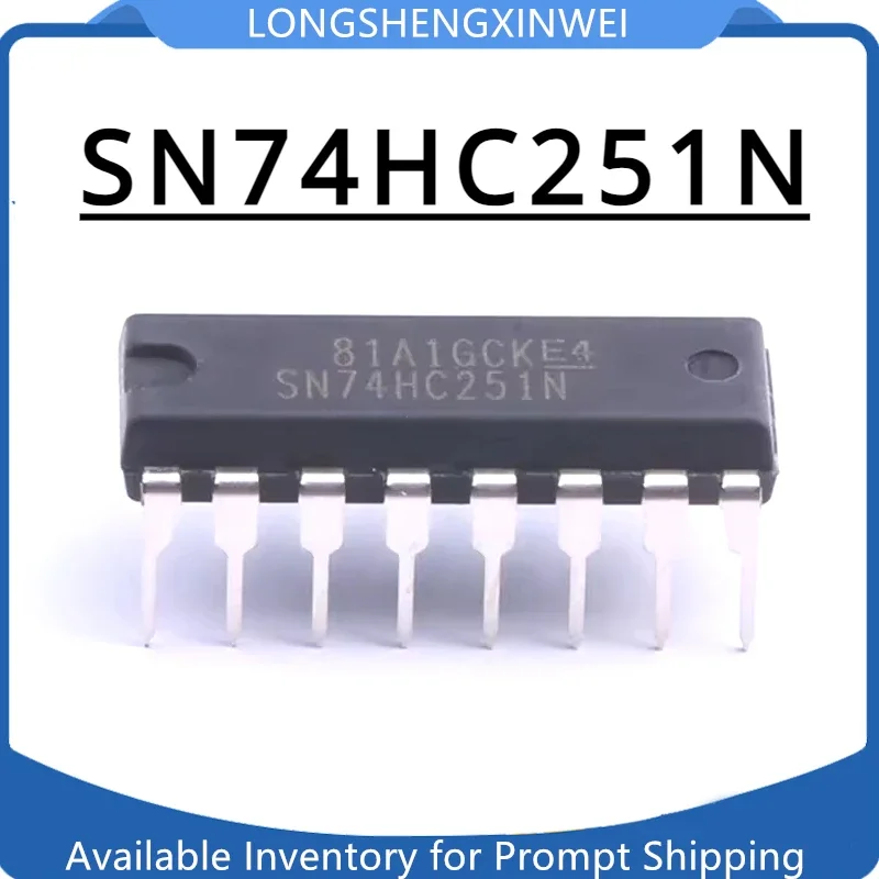 

1PCS New SN74HC251N 74HC251 Direct Plug DIP16 Multiplexer, Decoder Original