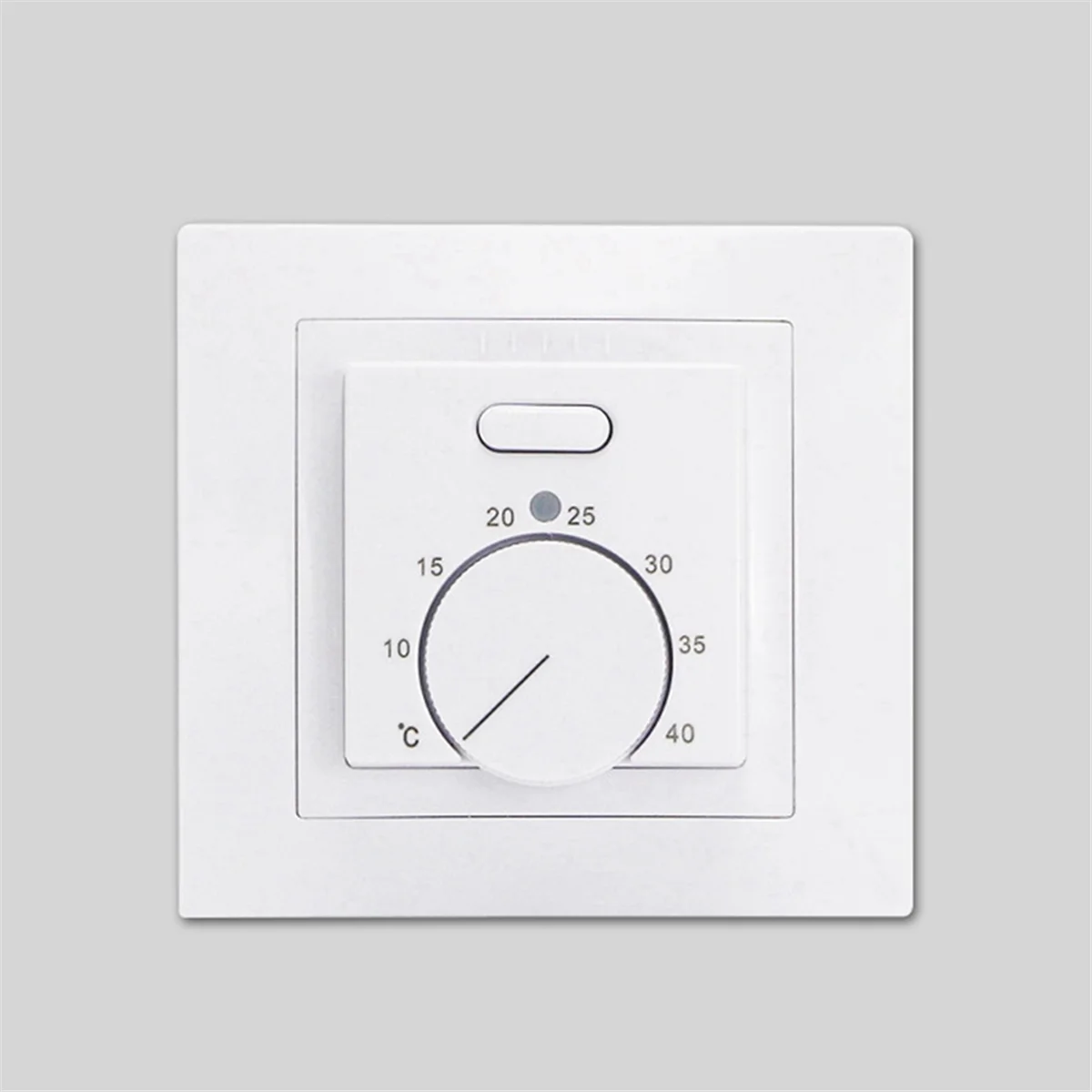 Termostat lantai ruangan MK05, termostat 220V 16A pengontrol temperatur untuk sistem pemanas lantai hitam