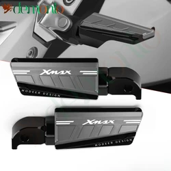 Motorcycle Rear Passenger Foot Peg Footrests For Yamaha X-MAX 125 xmax300 XMAX 125 250 300 400 X MAX 300 XMAX 400 Accessories