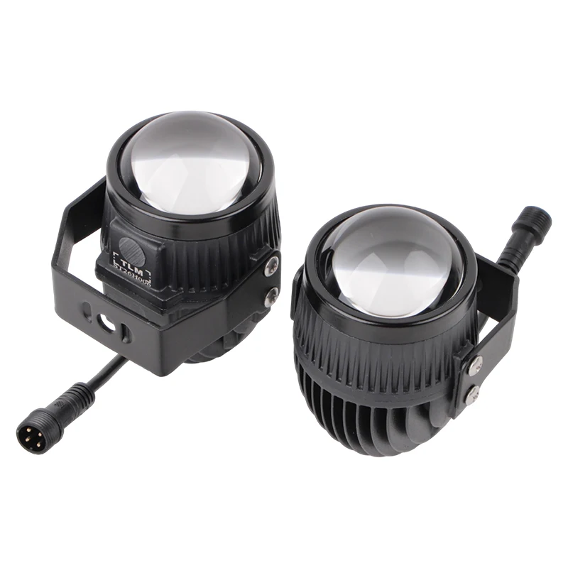High Power Ultra-Bright 2.0-Inch Fog Lights High low beam White Light Mini Projector for Universal LED Headlights Fog Light Bulb