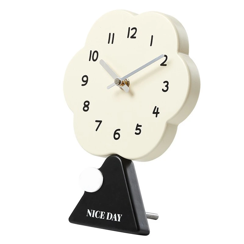 

Tabletop clock ornaments, home living room, entryway, TV cabinet, wine cabinet, creative table clock decorations