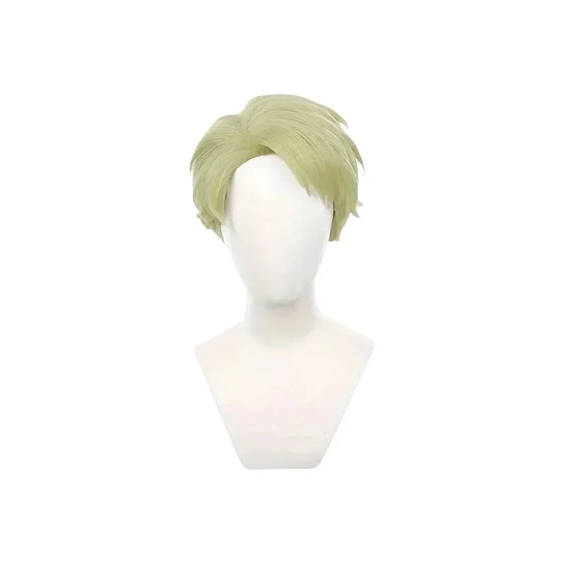 

Аниме Нанами Кенто, парики для косплея, короткие желто-зеленые аксессуары, термостойкий парик из синтетических волос