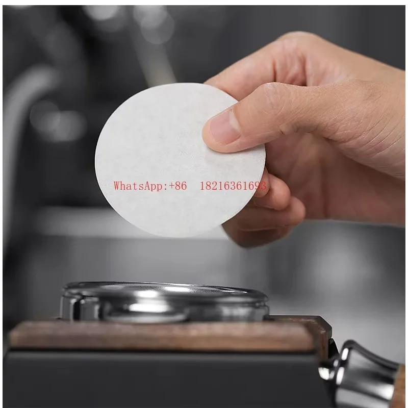 2026 Store Italian Coffee Handle Special Round Powder Bowl Filter Paper 51/53/58 Mm Universal