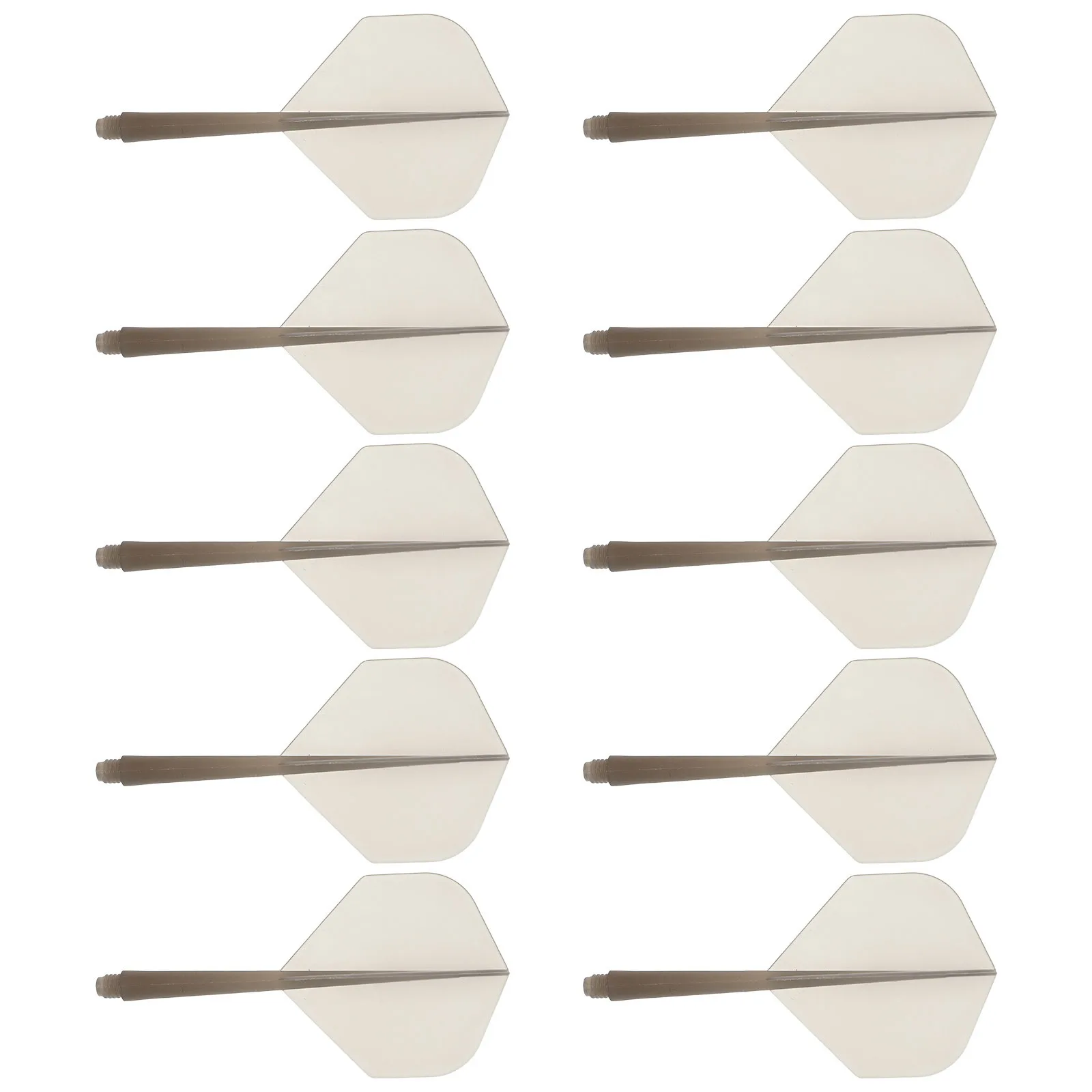 

10Pcs Dart Fins Lightweight Wings Balance Supplies Replaceable Tools Flight Protectors Professional Performance