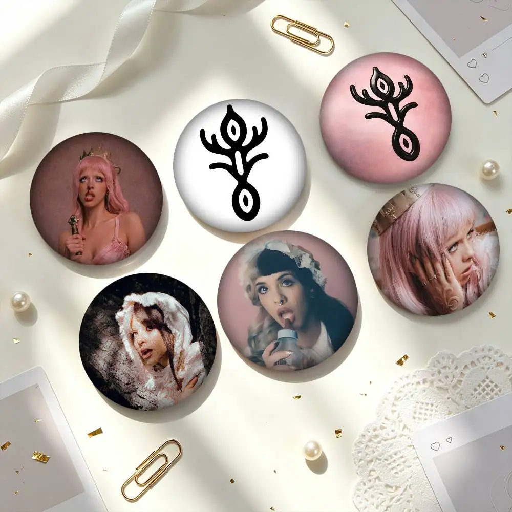 M-Melanie Martinez Alternative Pop  25 32 44 58 75mm Badges Personalized Round Brooches Pins Accessory Gift