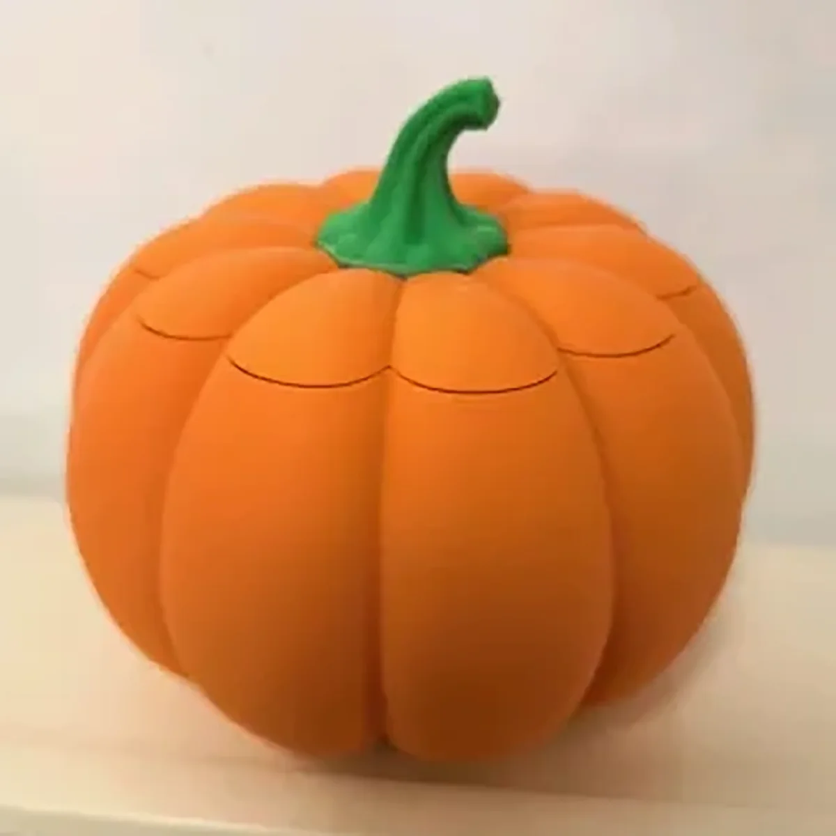 Cross‑border Halloween Pumpkin Storage Box With Lid Creative Desktop Ornament Holiday Home Decor