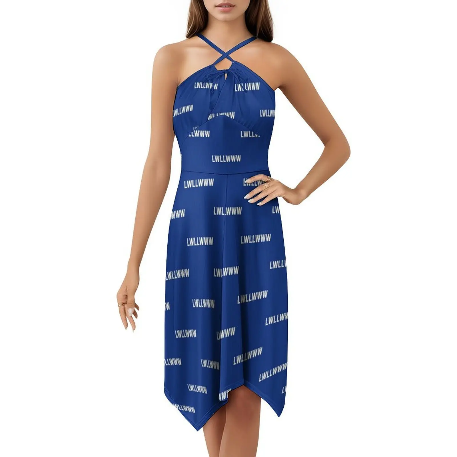 Fly The W: : : Lwllwww Chicago Baseball فستان بوهيمي بدون أكمام متعدد الطباعات لحفلات عطلة الشاطئ فستان الأشبال Cubbies Go Cubs #5