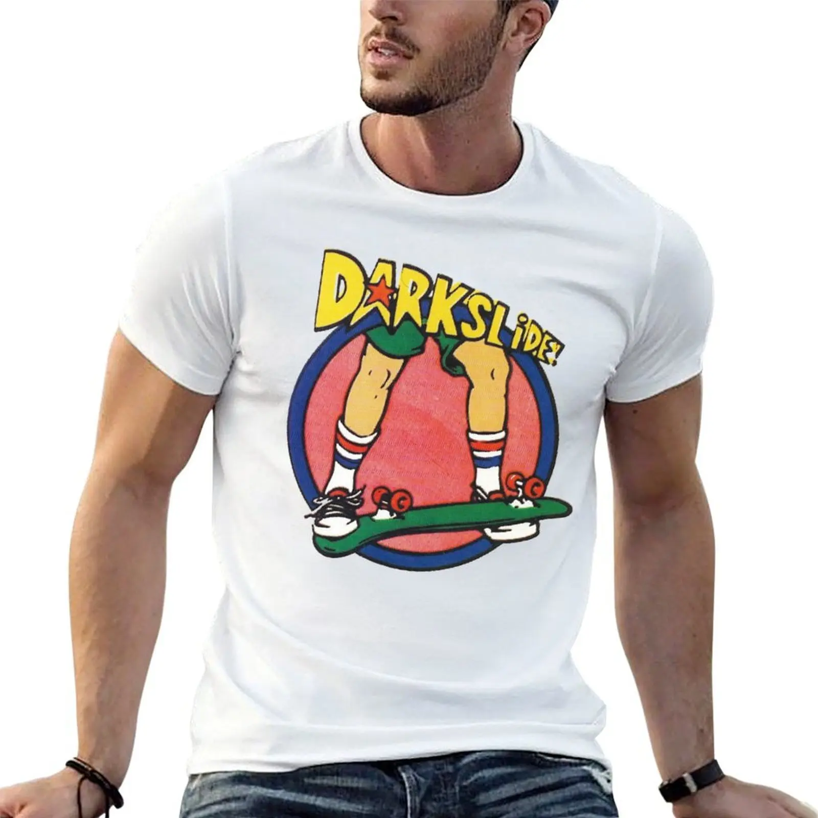 Darkslide! Big brother skateboard Magazine. T-Shirt t shirt custom print men t shirt cotton 100% t shirt man casual T-shirt