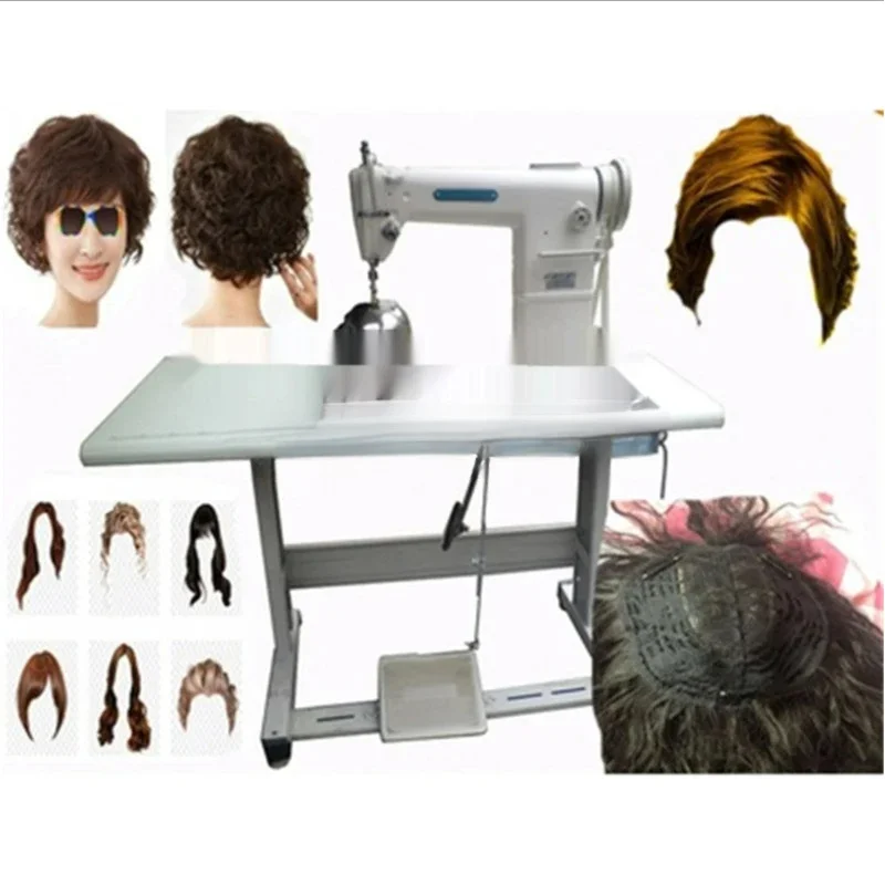 Multifunction Wig Hair Produce Shoes Equipment Industry Sewing -End Upright Feed High Column