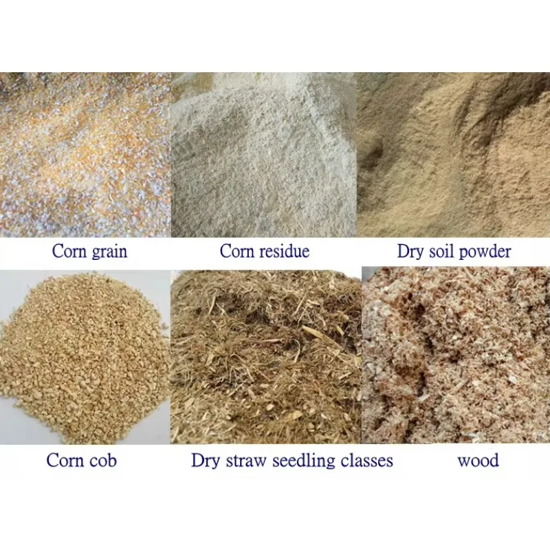 High Efficiency Wood Hammer Mill with Big Capacity Engine Core Component Wood Chip Crusher for Sale