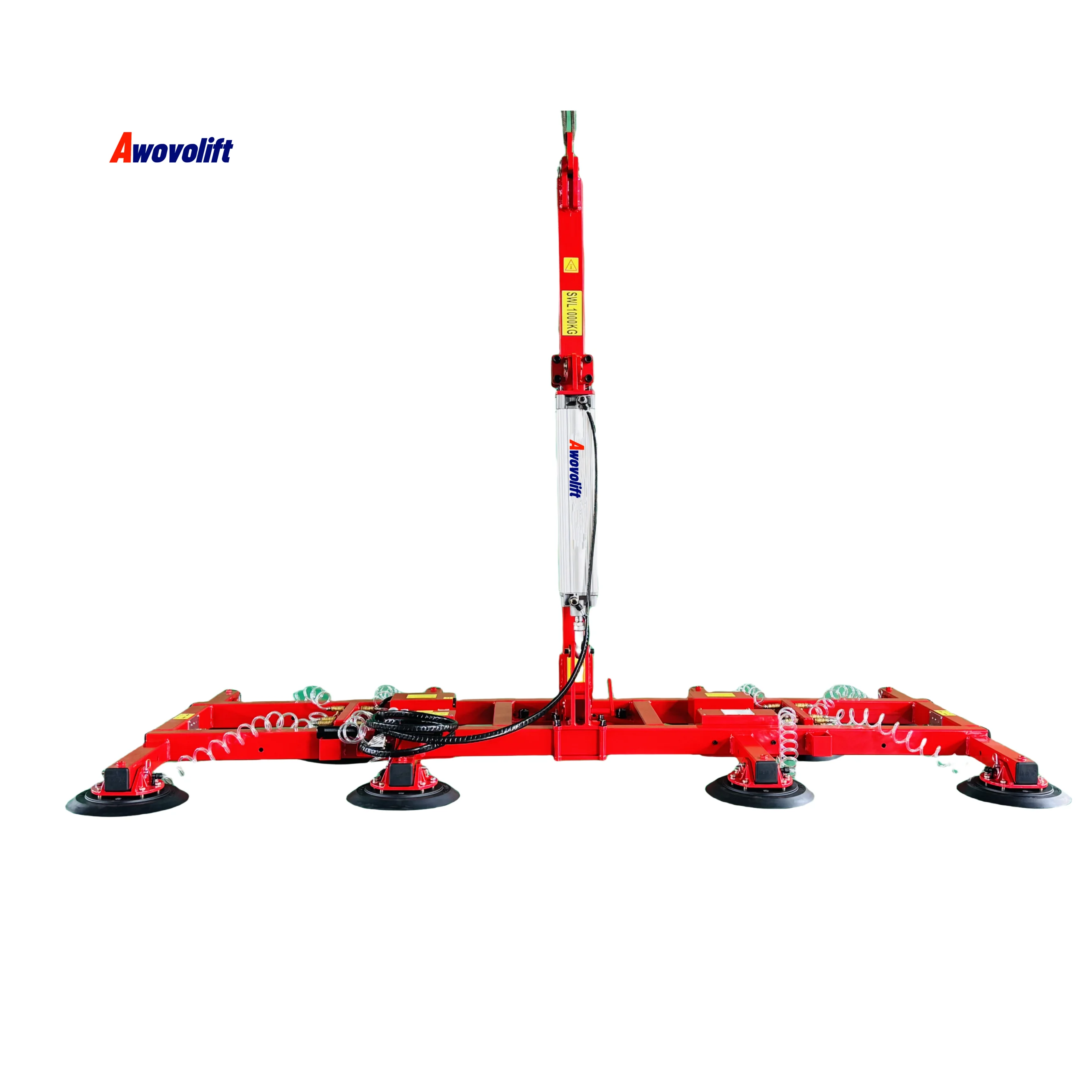 Awovolift Pneumatic Vacuum Glass Moving Lifter Equipment CE Glass Processing Line Vacuum Butt Lifting Tilt function 1000kg