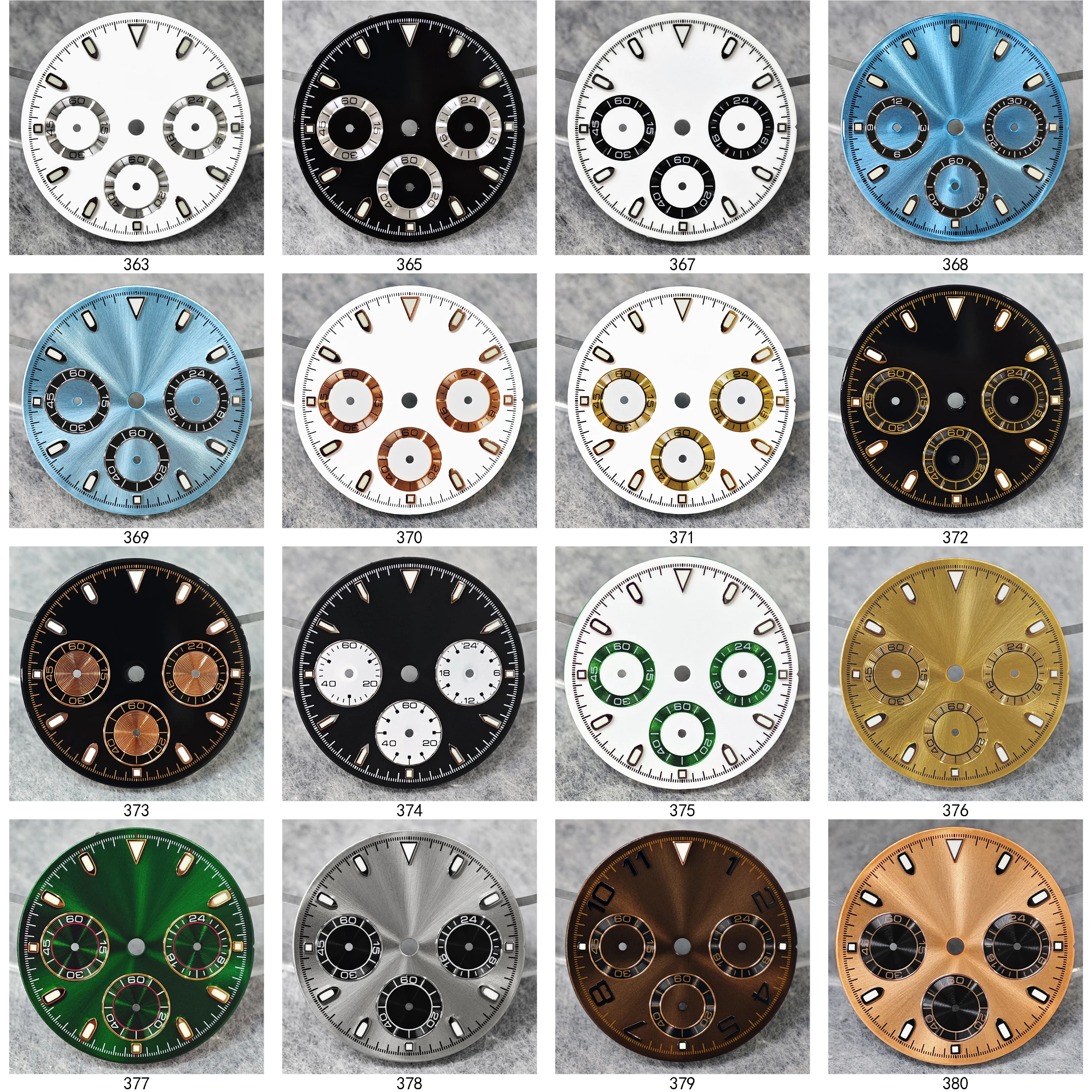 Luminous Dial Face - Tarcza VK63 29mm do mechanizmu kwarcowego,