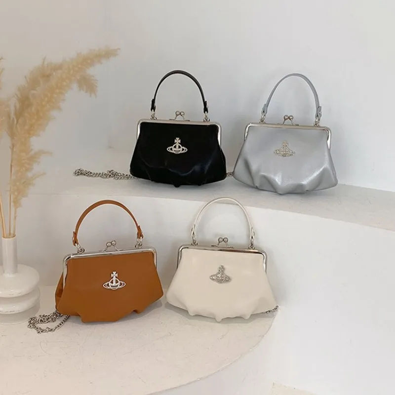 

Женская модная сумка через плечо с изысканным прикосновением для деловых мероприятий и социальных функций, полированная