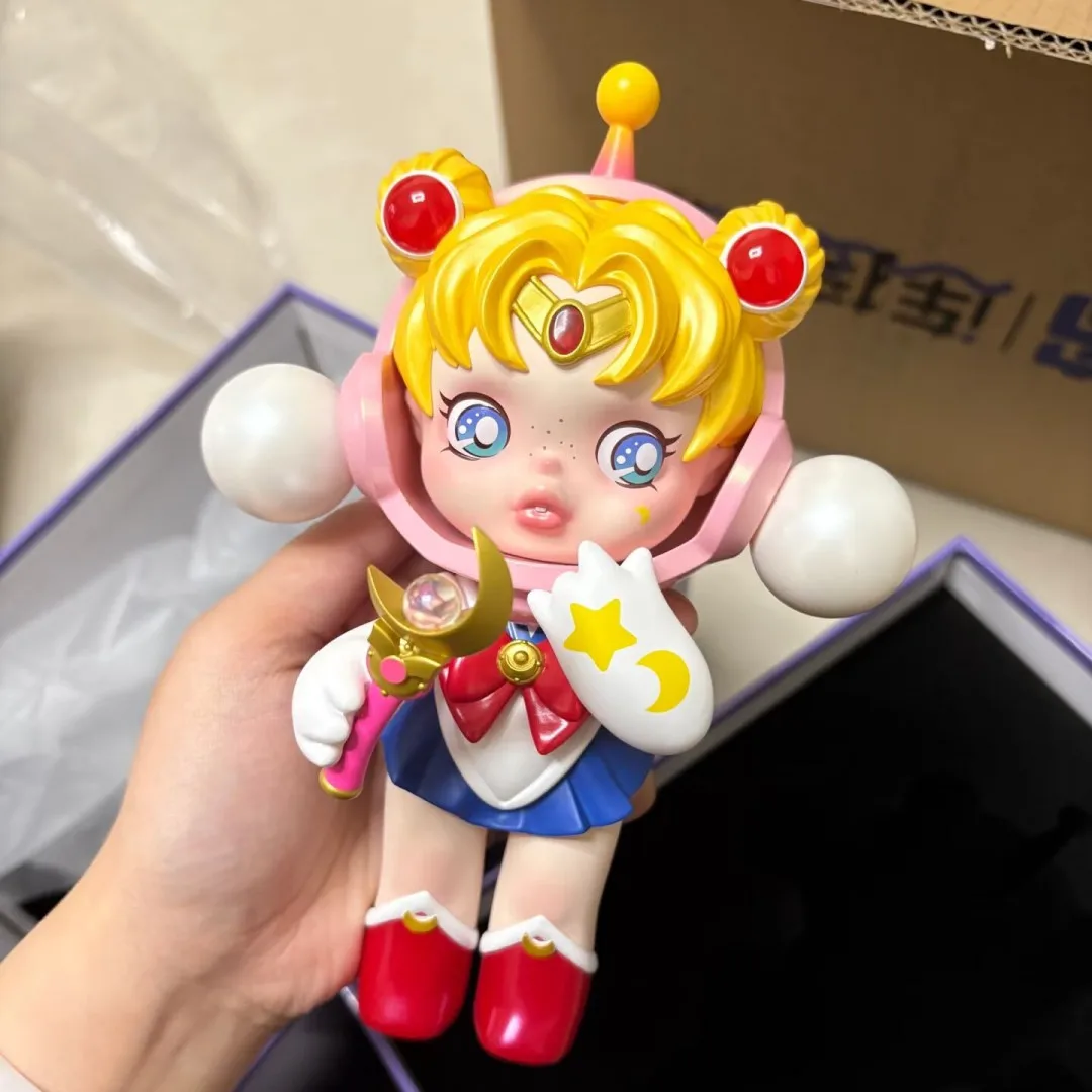 

Original Sailor Moon X Skullpanda Pvc Action Figure Collection Desktop Decoration Model Statue Kawaii Model Birthday Gift