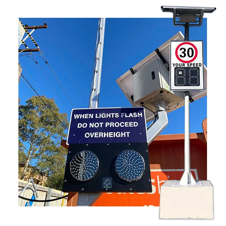 Customizable Outdoor Waterproof LED Solar Radar Speed Sign Portable Traffic Sign Factory Direct Sale