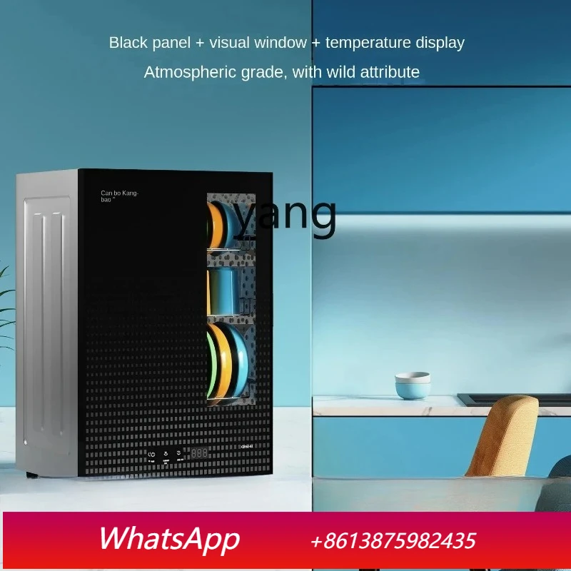 

lX Household Small Vertical Desktop Mini Desktop High Temperature Kitchen Tableware Sterilized Cupboard