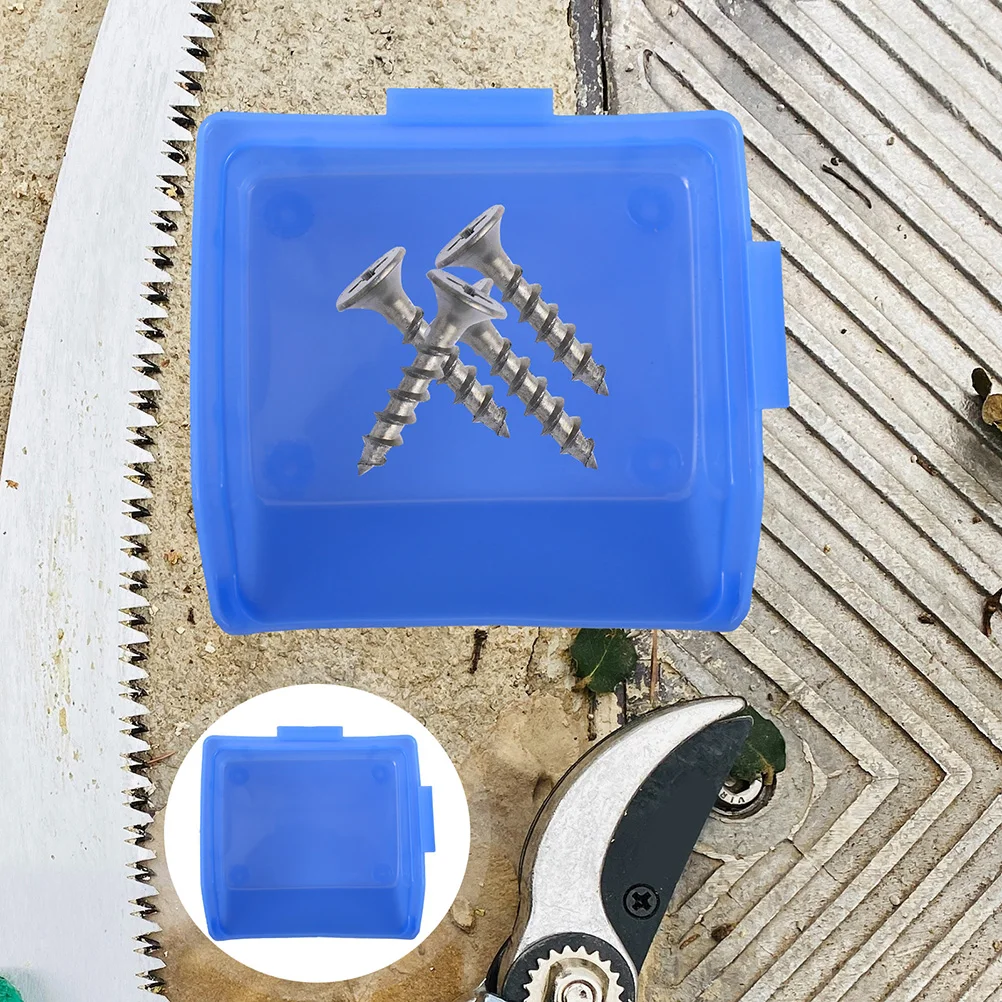 

5 Pcs Parts Box Storage Boxes Stackable Bins Shop Organizer Abs Stacking Hardware Organizers Component