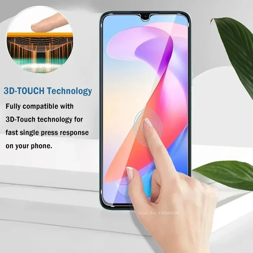 5PCS All Transparent Tempered Glass for  Honor 9 8 10 20 30 40 Pro Lite 8A 9A 8X 9X 9C 10i 20i 30i V20 V30 HD Screen Protector