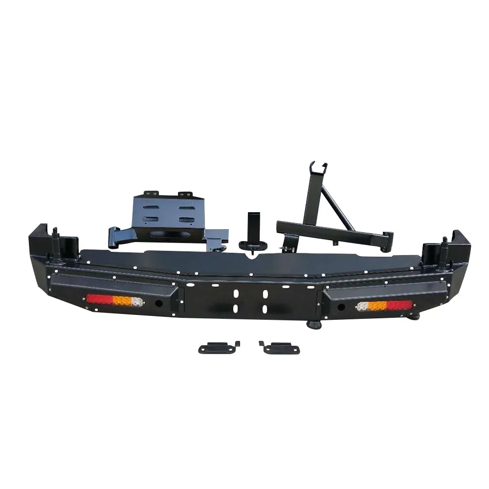 

Wholesale Auto Parts And Accessories Toyota FJ Cruiser Winch Bull Bar Front Bumper Rear Bumper With Tire Carrier Jerrycan Holder