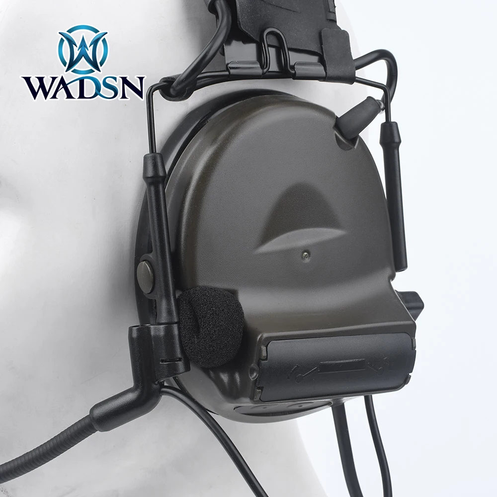 WADSN Tactical Softair Comtact Series Headset Support Replacement Part Accessories Headphones Hold Bracket C2 Silicone Earmuffs