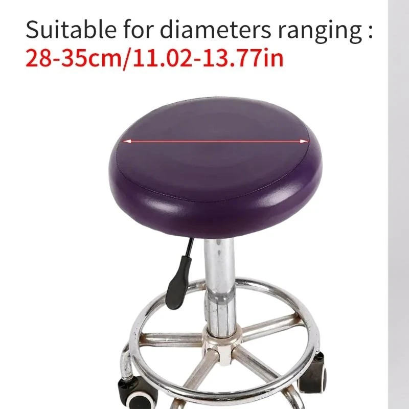Anti Dust Round Stool Covers Stool Slipcover Refreshes Old Furniture Decoration A2BB