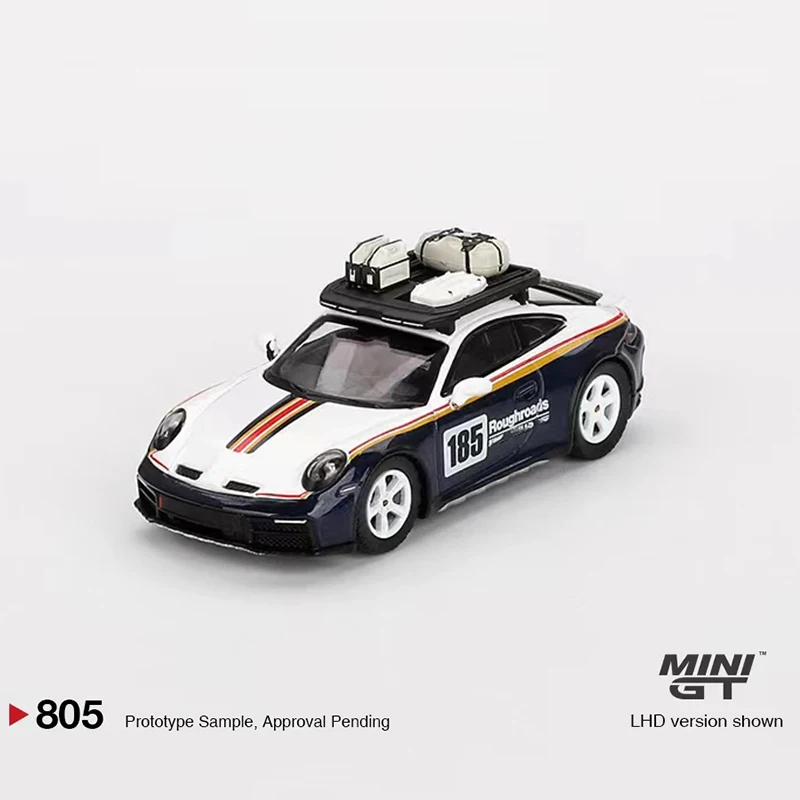 In Stock MINIGT 805 1:64 992 Dakar Rallye Design Package Diecast Model Collection Toys