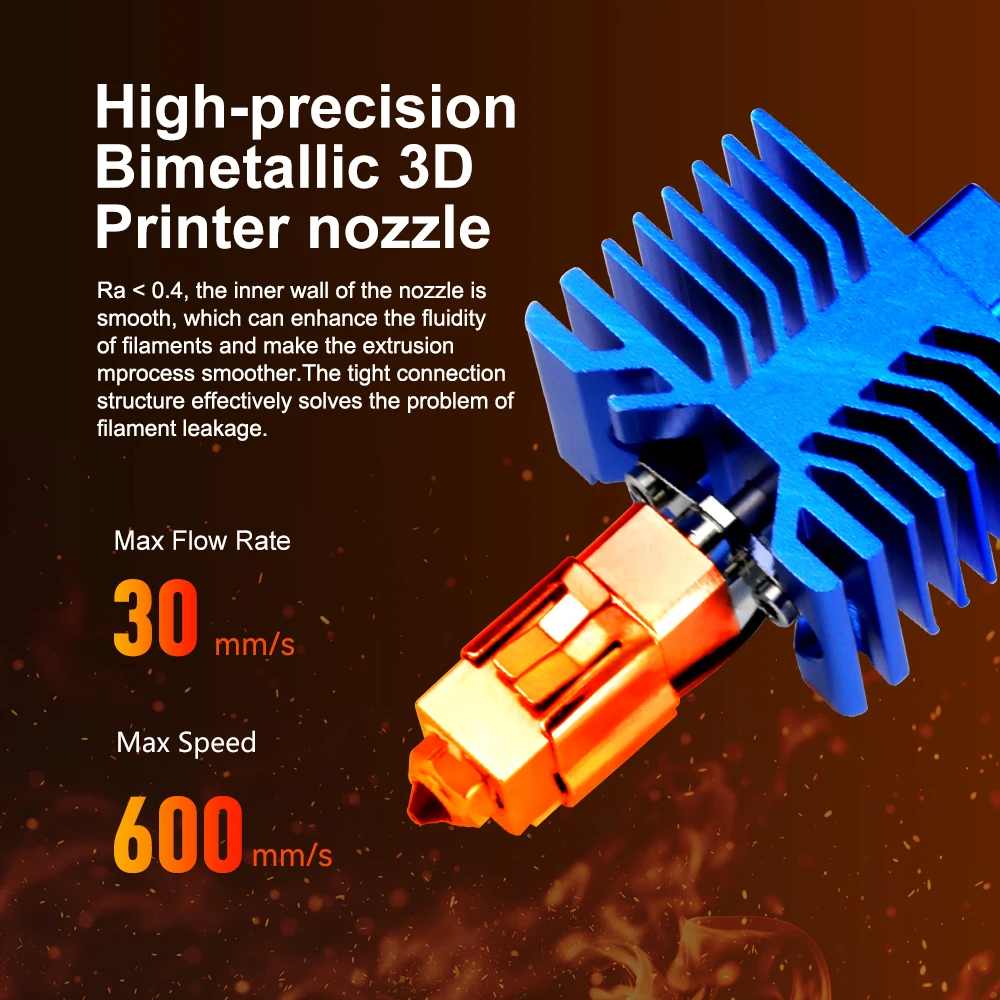 TZ5.0 Hotend Kit For Bambu Lab - огляд і ціна Nozzle 0.4Mm Hardened
