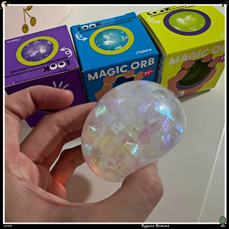 j'adore-aurora-glitter-ball-squishy-toy-slow-rebound-vent-squeeze-toy-aurora-ball-series-stress-relief-decompression-artifact