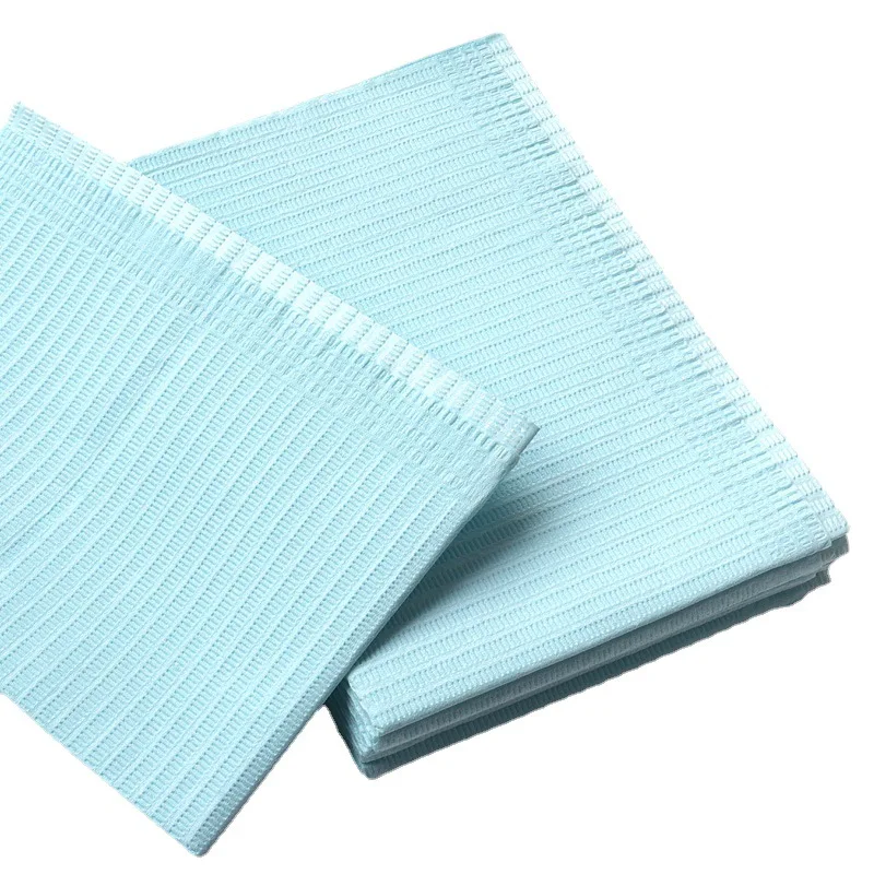 5Pcs Single Use Table Paper Mat 33.5*45cm Disposable Pad Double-Layer Waterproof Desk Protector Cloth For Nails/Tattooing #T4005