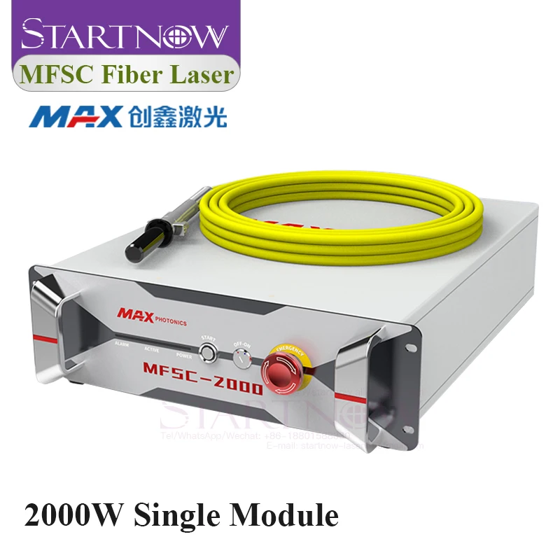 Startnow MAX Single Module Fiber Laser Source MFSC-1500X MFSC-2000X MFSC-3000C 1064nm for Laser Welding Cutting Machine