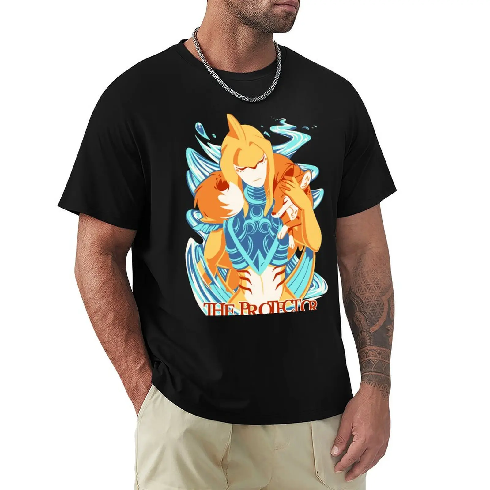 CB: The Protector (Brivere BOTW) T-Shirt man t shirt cotton high quality T-Shirt