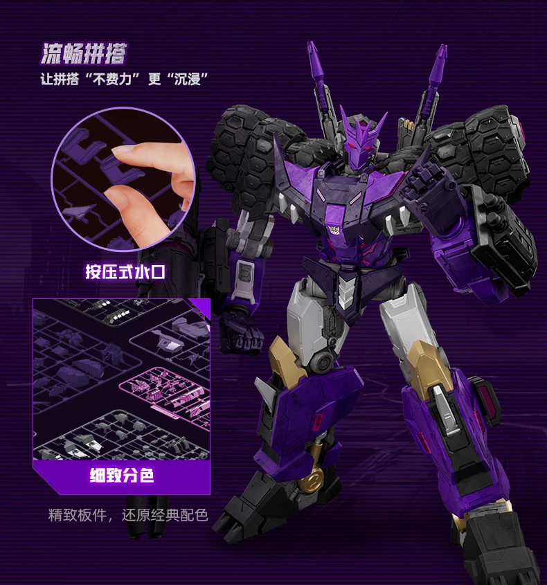 BLOKEES Transformatie Tarn (IDW Comics) Optimus Prime Megatron Bumblebee Garage Kit Action Figure Speelgoed Desktop ornament Gift