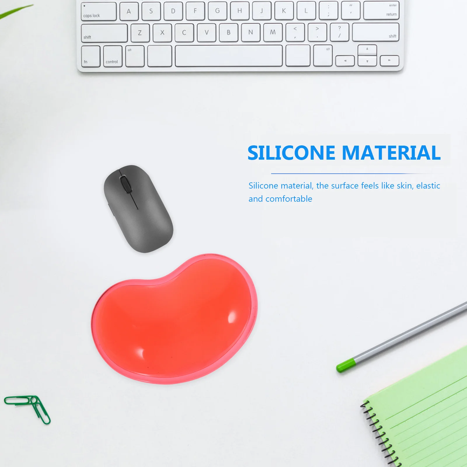 

Computer Supply Ergonomic Mouse Wrist Support Pad Rest for Office Mat Laptop Accessory Mousepad