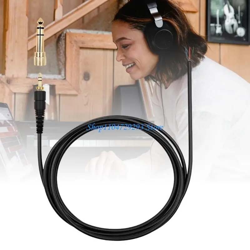 

Y2GD Replacement Cable Cord 6.5mm Headphone Cable for AD900X DT440 DT770 DT880 DT990