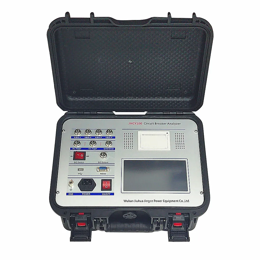 Switchgear Tester Switch and Circuit Breaker Dynamic Characteristic Tester With Store 100 Groups of test Data