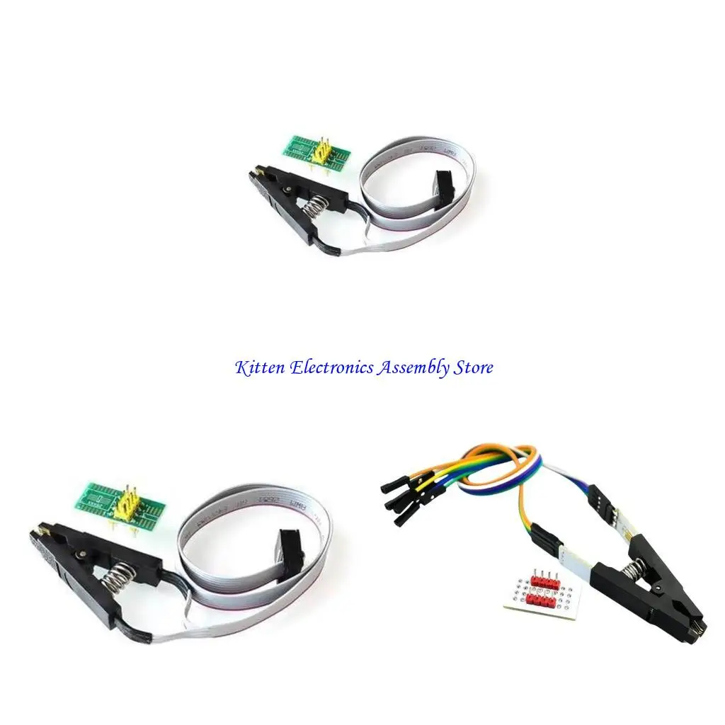 96GD SOP8 BIOS Programming Clip for Wide and Narrow Chips for Quick Connection