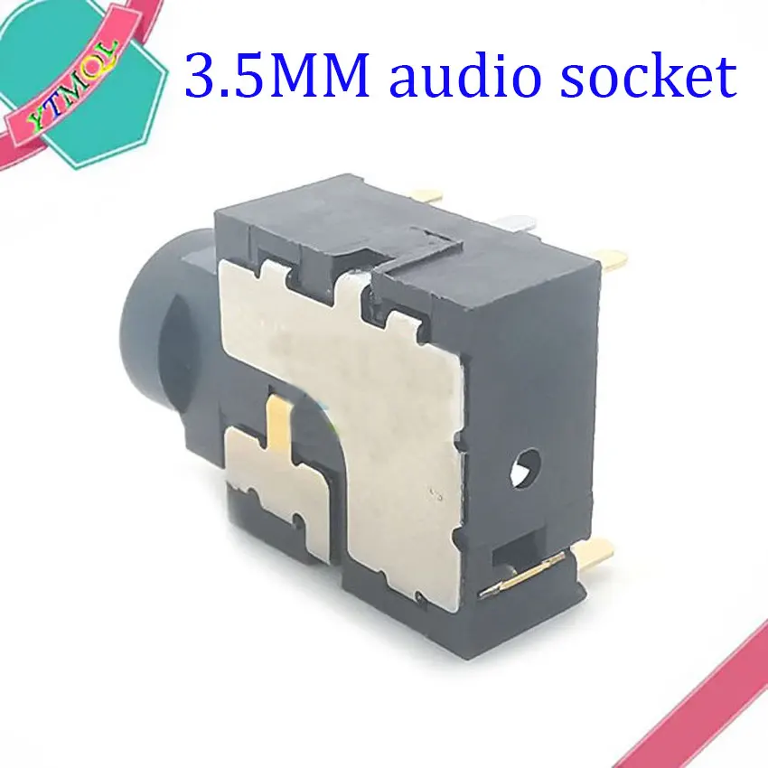 2-20pcs 3.5 mm A udio Jack Socket Connector For HP Asus Dell Lenovo Laptop MIC Headphone Combo port 7pin