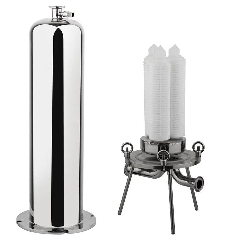 Factory outlet stainless steel filter housing for wine filter and beer filter