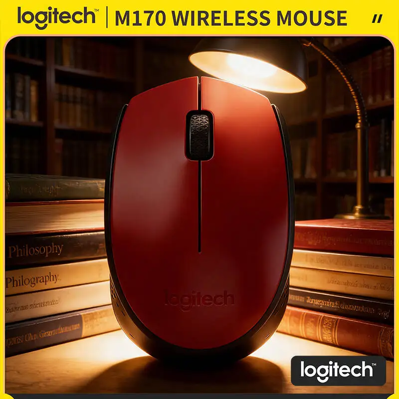 

Беспроводная оптическая мышь Logitech M170, универсальная (для левшей и правшей), 12 месяцев автономной работы, 2.4 ГГц, для ноутбуков, настольных ПК и офисного использования