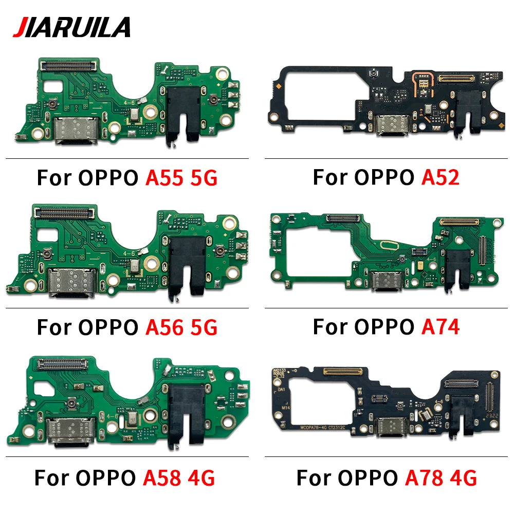 

Charger Board PCB Flex For Oppo A52 A55 A93S A56 A57 A97 A58 A74 A76 A78 A95 4G USB Port Connector Dock Charging Ribbon Cable