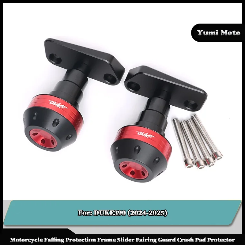 

Motorcycle Falling Protection Frame Slider Fairing Guard Crash Pad Protector For KTM DUKE390 2024-2025