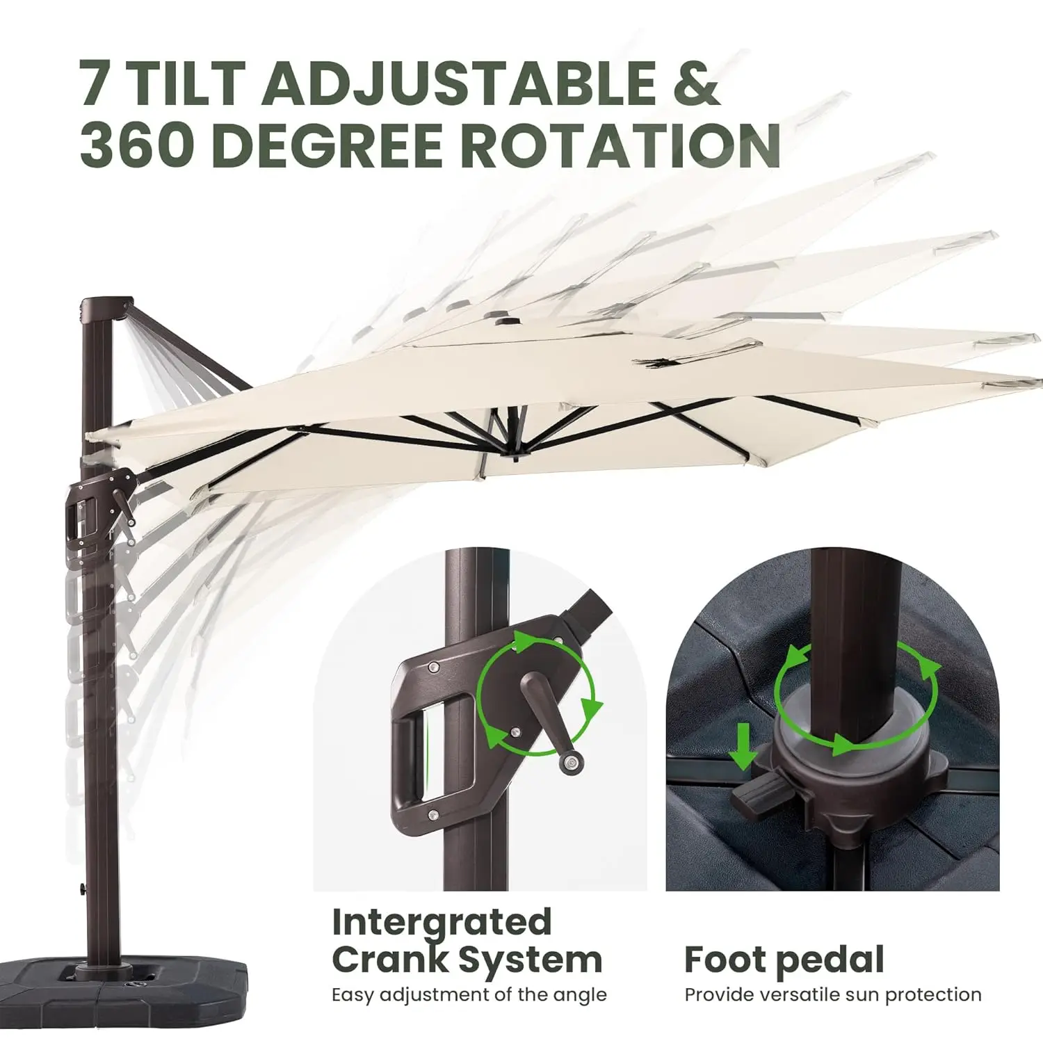 Thumbnail 4 - #6 Latest Outdoor Umbrella Bases Offers