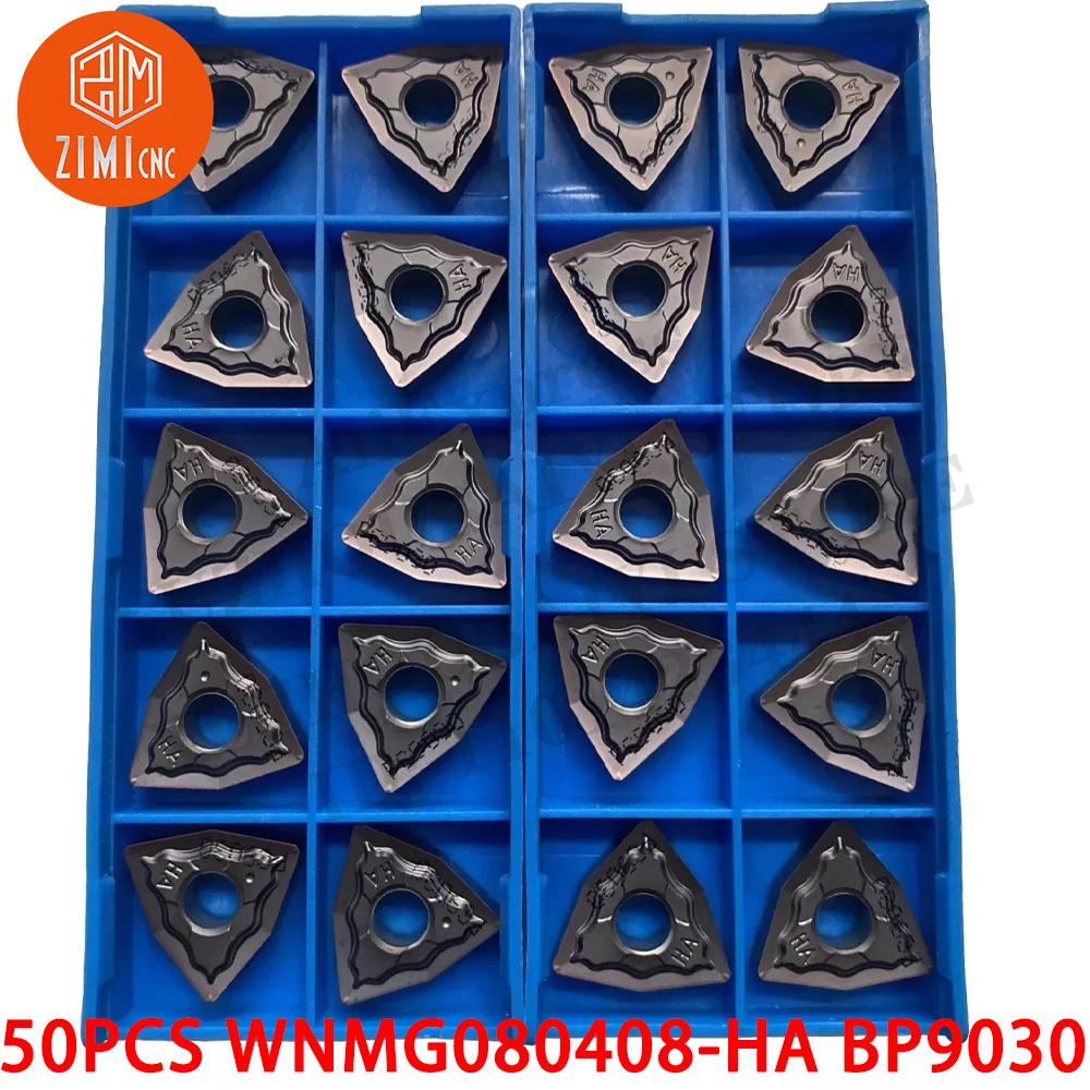 

50P WNMG080408-HA WNMG432-HA BP9030 WNMG 080408 инструмент с ЧПУ режущий инструмент токарный станок по металлу механические твердосплавные пластины для нержавеющей стали