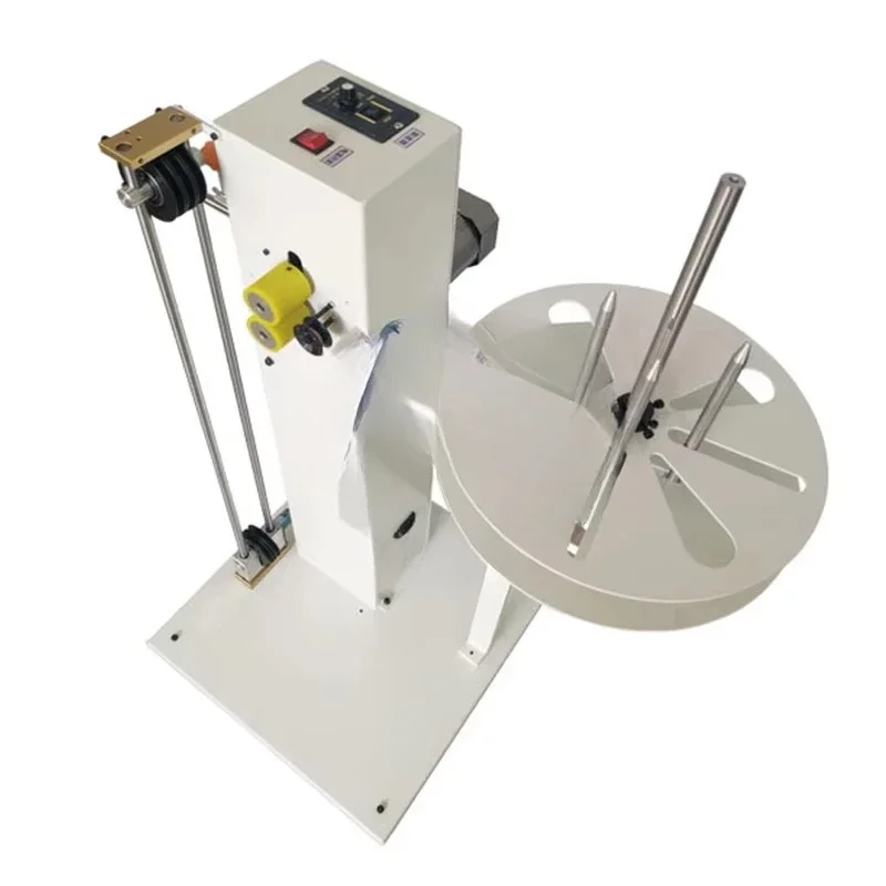

WP01 15kgs small wire roll unwinder automatic cable drum paying-off pre-feeding machine