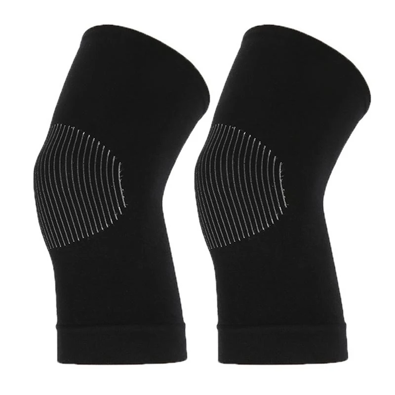 1Pair Warm Support Knee Pad Knee Brace For Arthritis Joint Pain Relief Injury Recovery Belt Massager Leg Warmer Thin Section