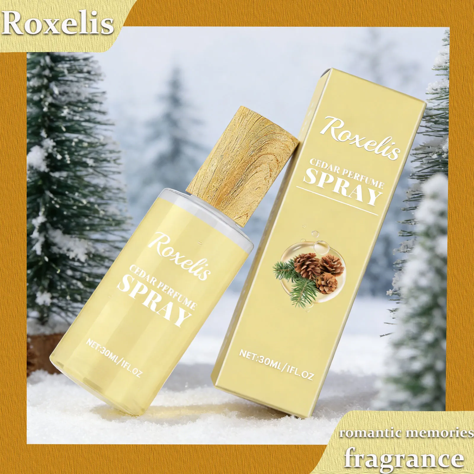 

Парфюм с феромонами Roxelis 30 мл, аромат кедра, для женщин, соблазнительный, стойкий, романтический, свежий, для свиданий, для флирта.