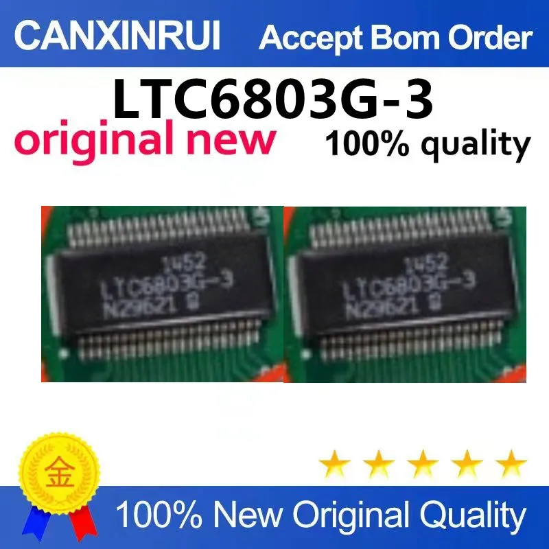 (5-100piezas)LTC6803G-3; IC chip for new energy battery management