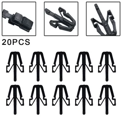 20Pcs Front Grille Clip For Holden Rodeo For Isuzu Pickup KBZ TFR D-MAX L200 For Brava Car Clips Fasteners
