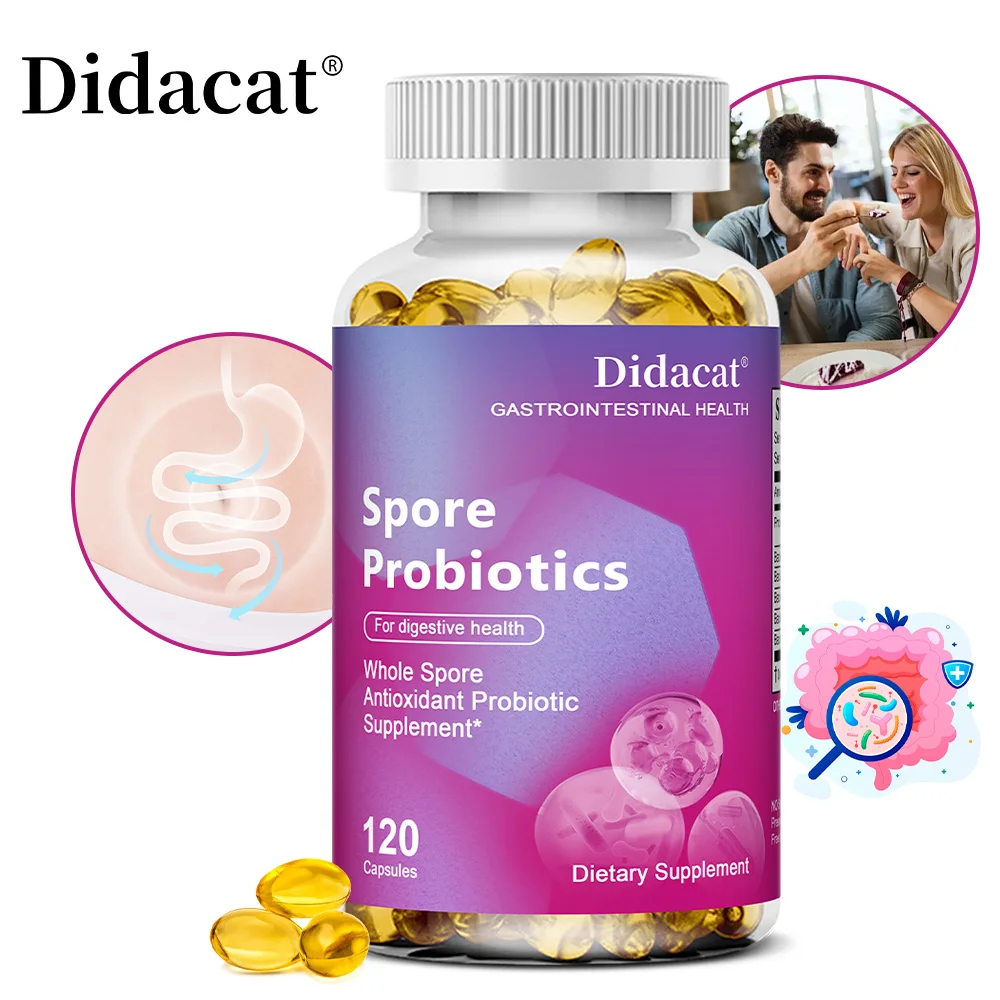 

Пробиотический комплекс Spore — пробиотическая пищеварительная добавка, здоровье пищеварения, сбалансированная жетовая микробиота, для женщин и мужчин